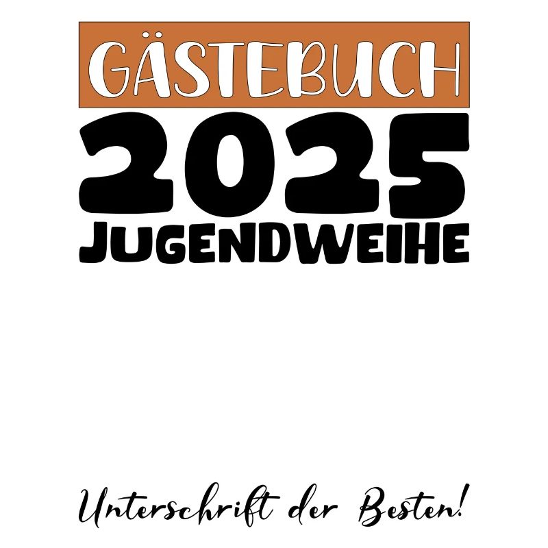 Jugendweihe 2025 Gästebuch Geschenk Mädchen Jungen