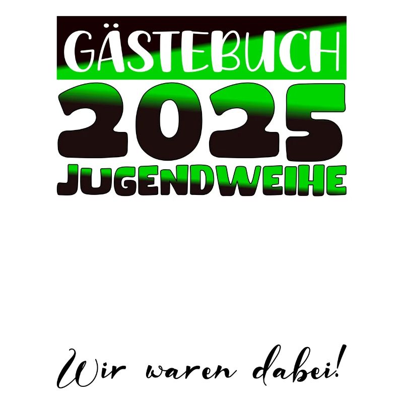 Jugendweihe 2025 Gästebuch Geschenk Mädchen Jungen