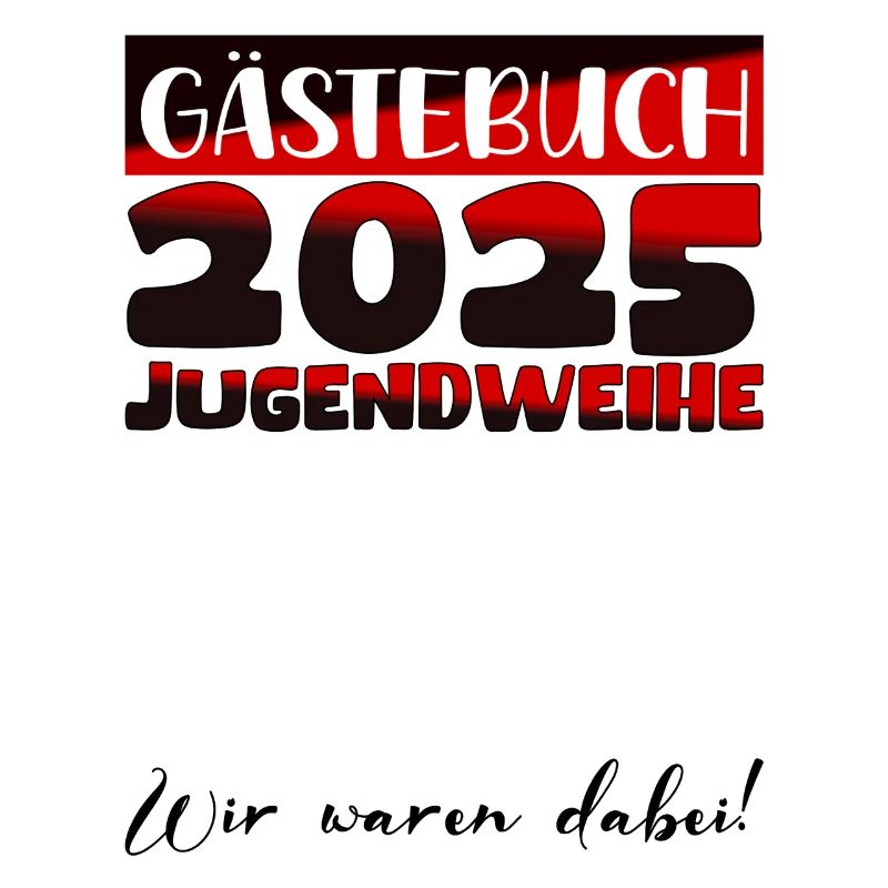 Jugendweihe 2025 Gästebuch Geschenk Mädchen Jungen