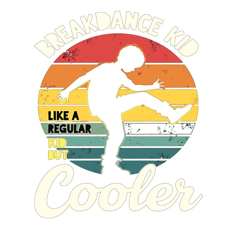 Breakdance Kid Breakdancer Retro Dance B-Boys