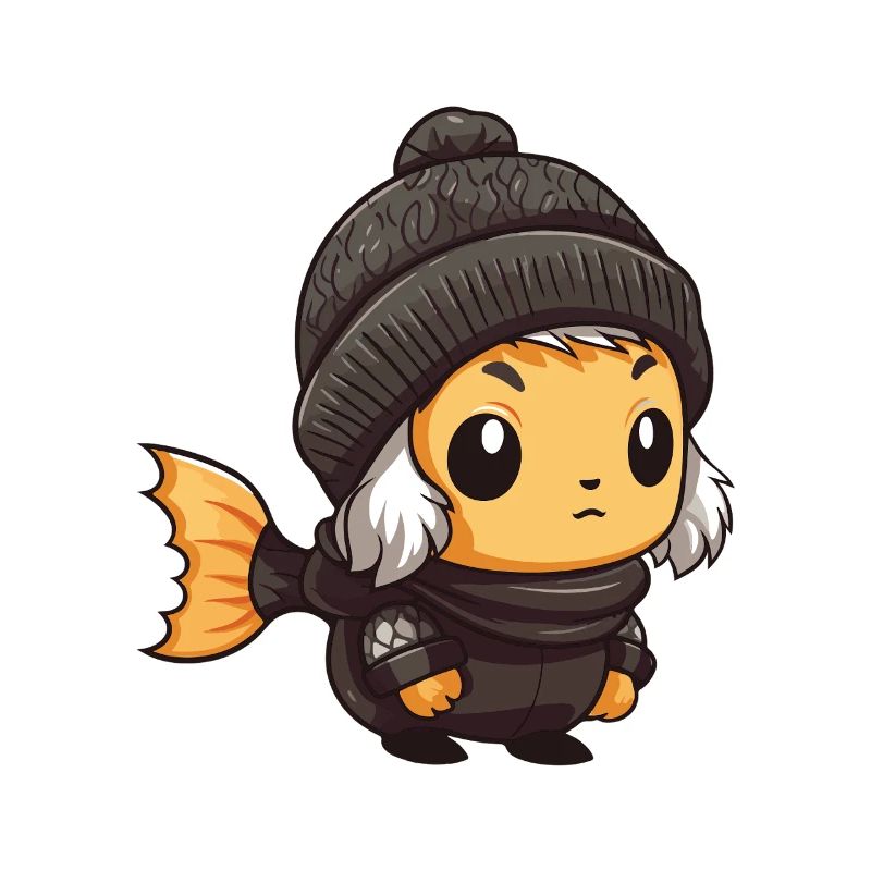 Fisch Winter Tier Anime