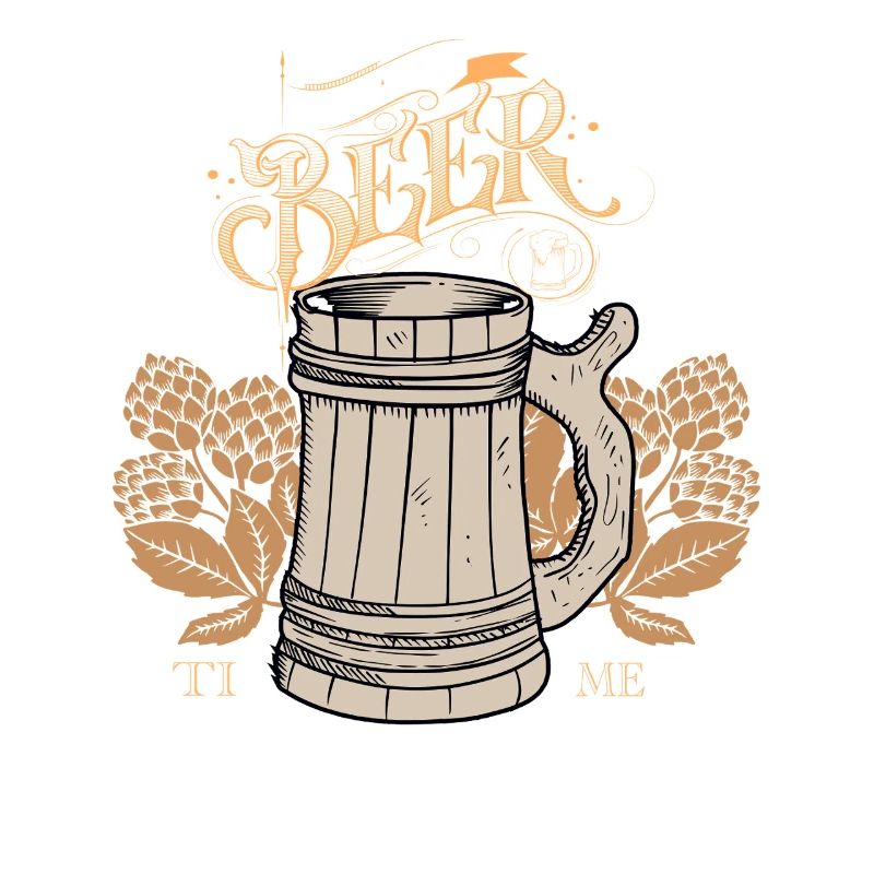 Bierzeitbecher Chope à l’heure de la bière