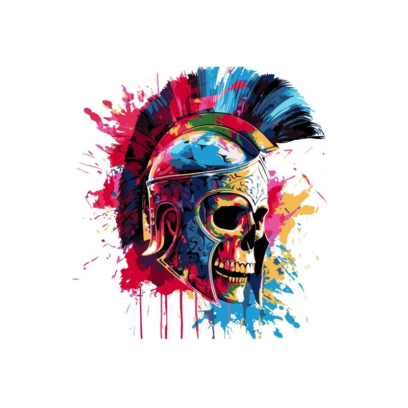 Spartan Skeleton Gladiator