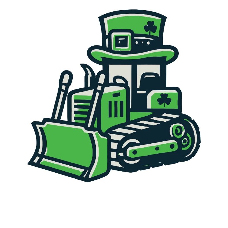 St. Patrick's Day Bagger Glücksbringer