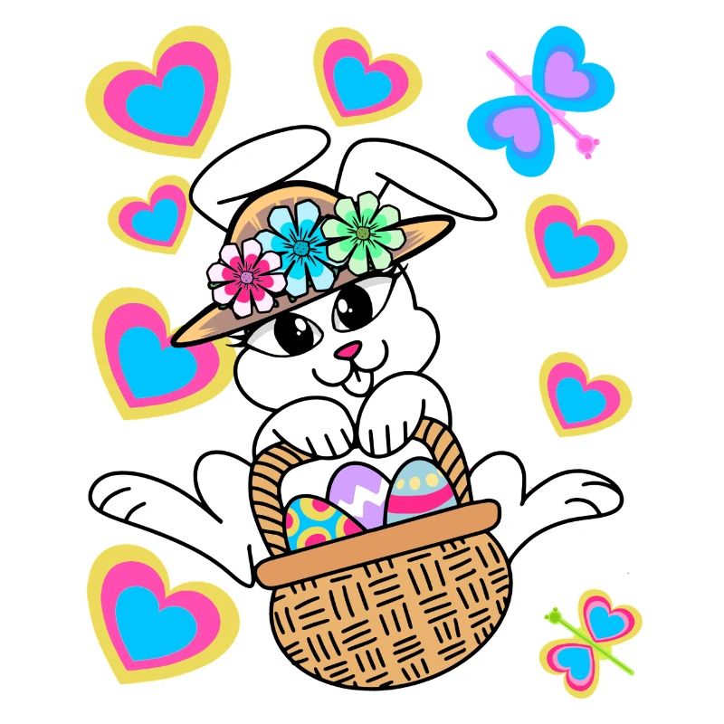 Easter Bunny Easter Bunny Eggs Easter Eggs Easter