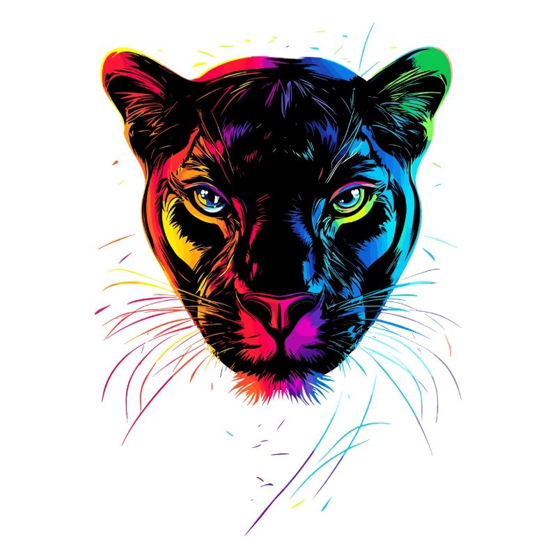 Panther Leopard Raubkatze Süße Großkatze Panter