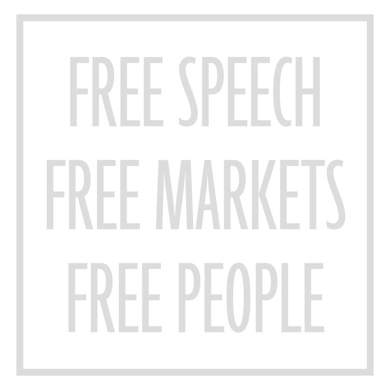 Marché de la liberté d’expression Peuple Libertarian Freedom Logo