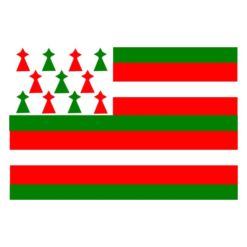 Drapeau breton basque