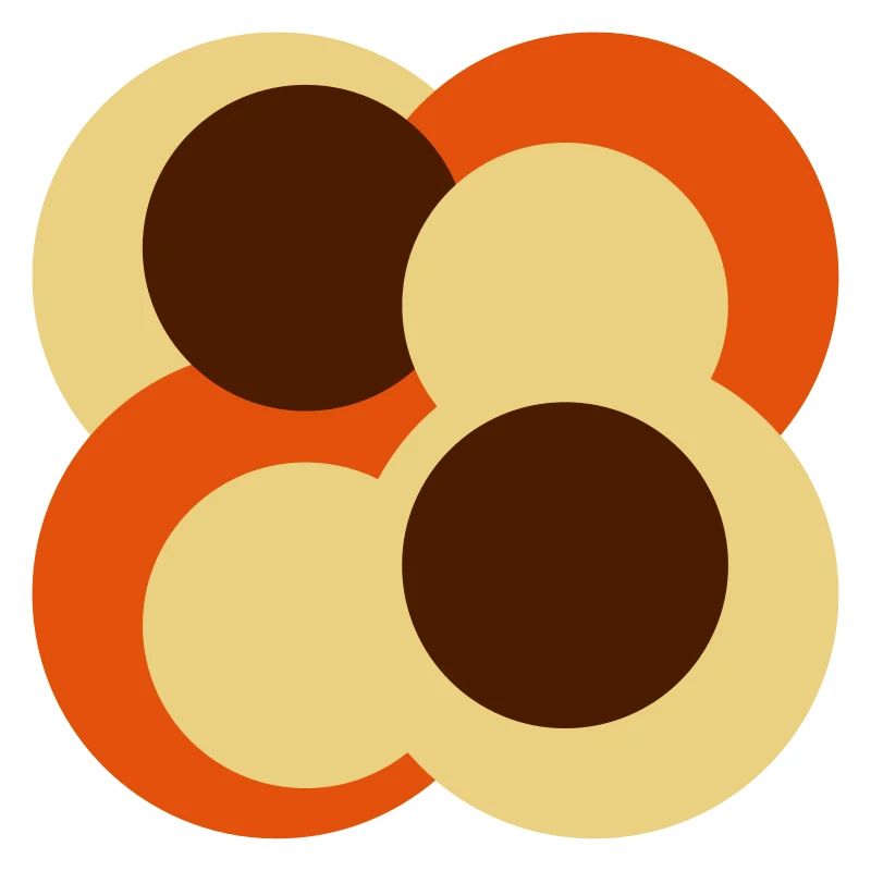 Abstract Geometric Circular Shapes