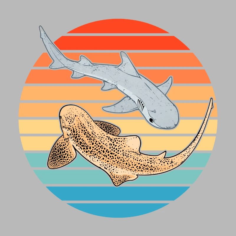 Requin zèbre requin de récif à pointe blanche
