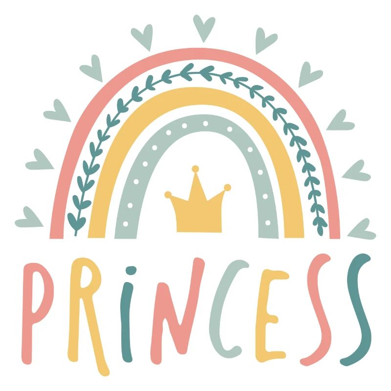 princesse - arc-en-ciel