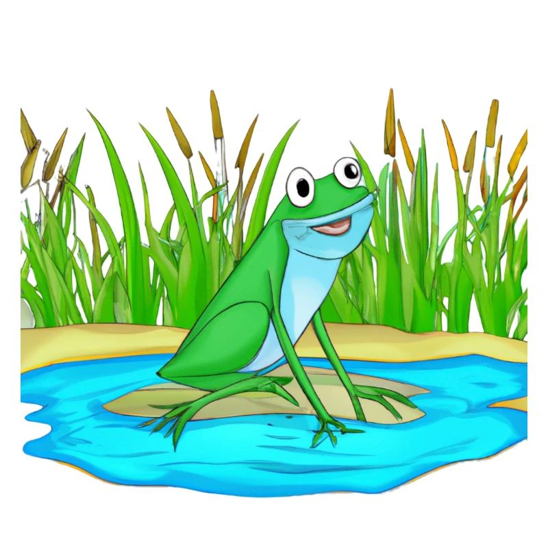 Étang d’eau de grenouille