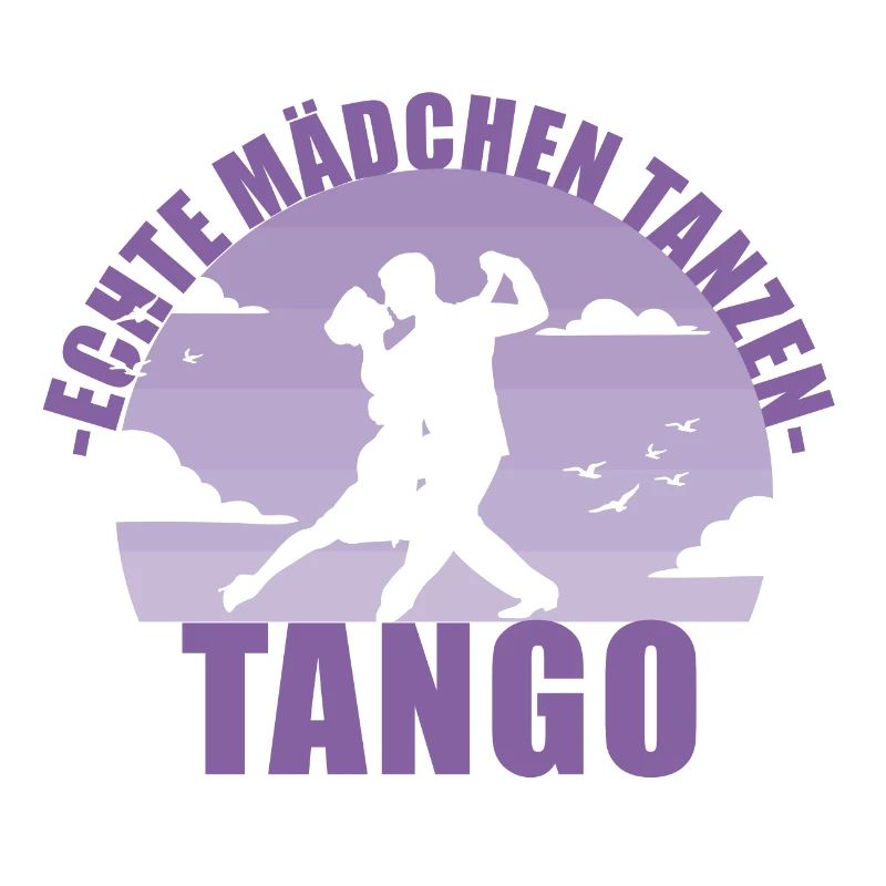 Echte Mädchen tanzen Tango! Tänzerin Geschenk