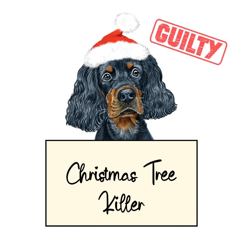 Weihnachtsbaum Umschubser Gordon Setter