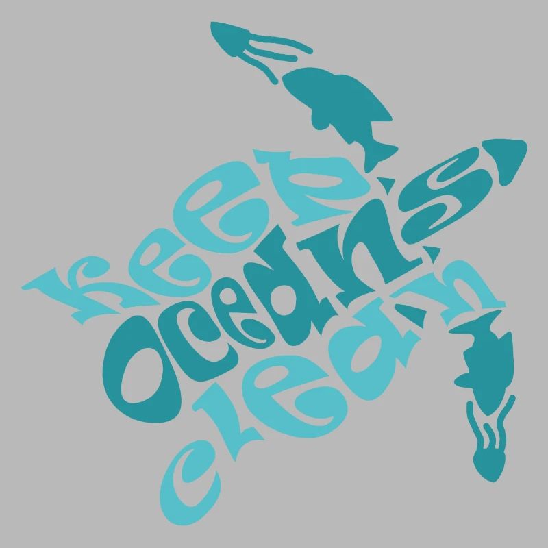 Scuba diving Keep the oceans clean