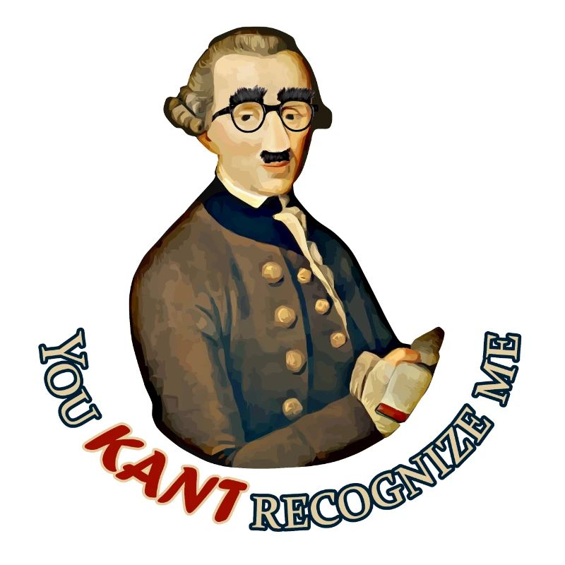Drôle de philosophe : Je ne peux pas reconnaître Emmanuel Kant