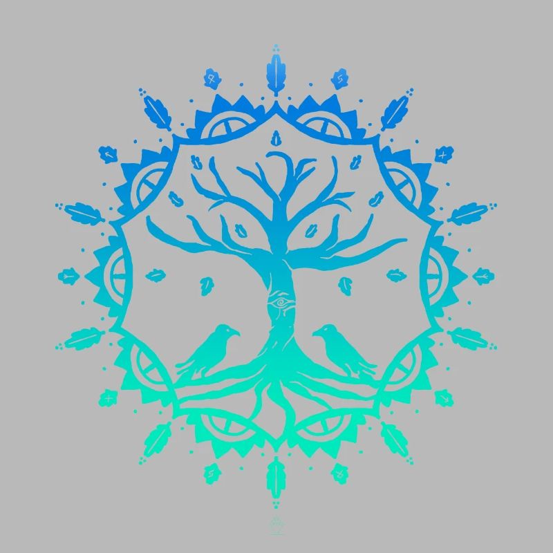 Mandala Tree - Colored