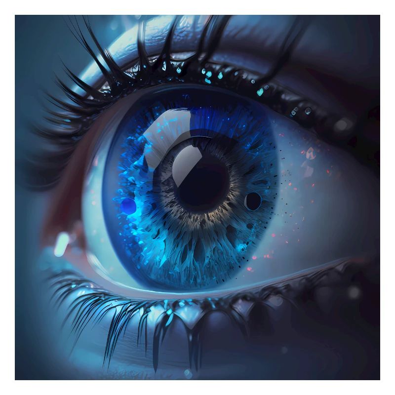 Gros plan de Blue Eyes