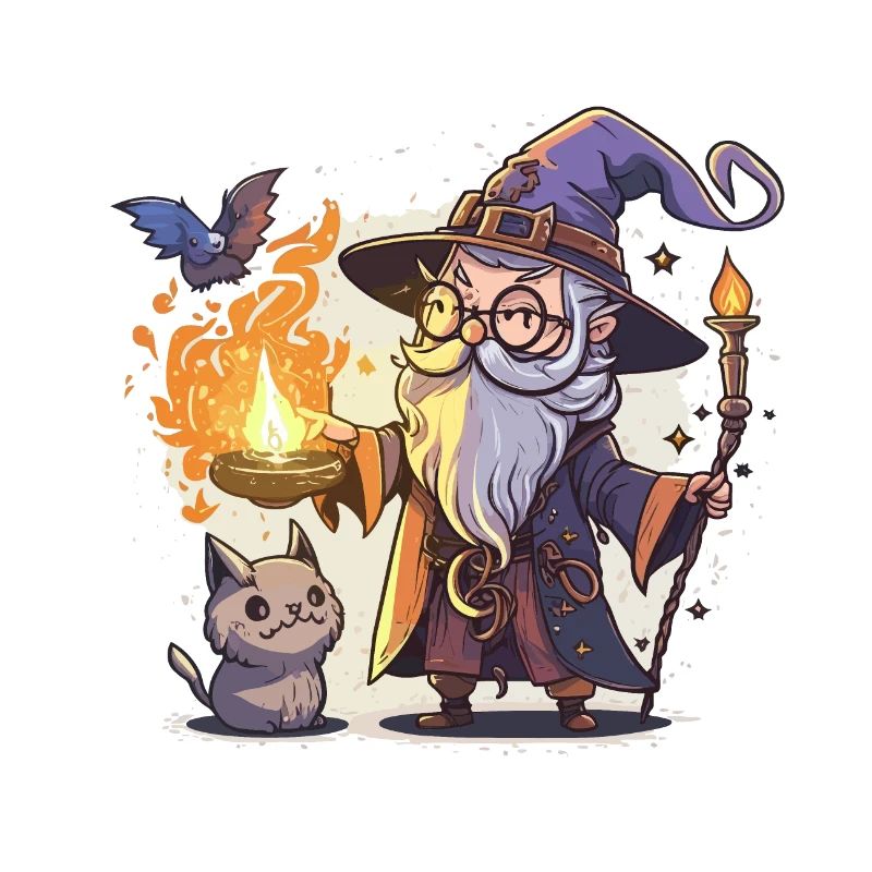 Wizard and Familiar