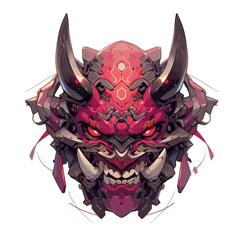 Futuriste Samurai Warrior Oni