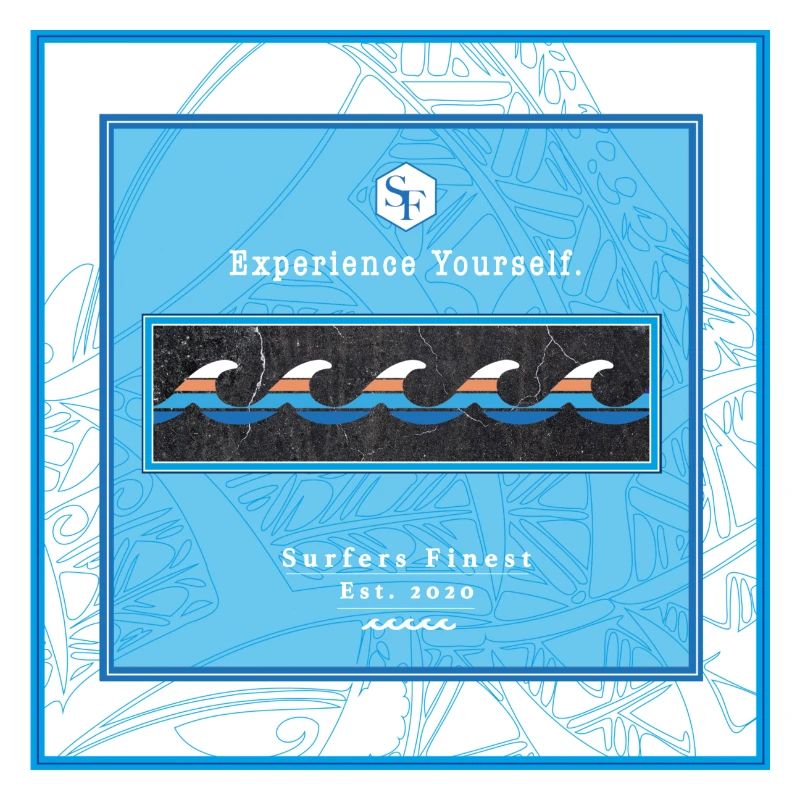 Surf Design Waves Logo Polynesian