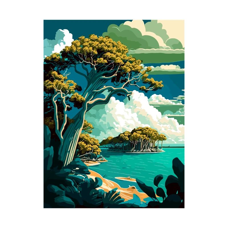 Parc national de Biscayne Camelback Floride Souvenir