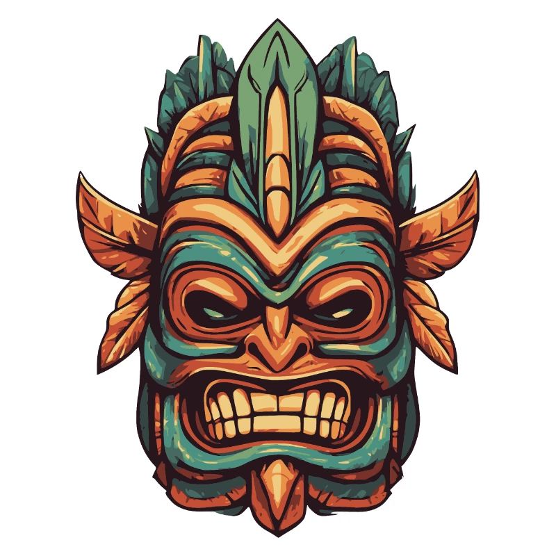 Masque Tiki