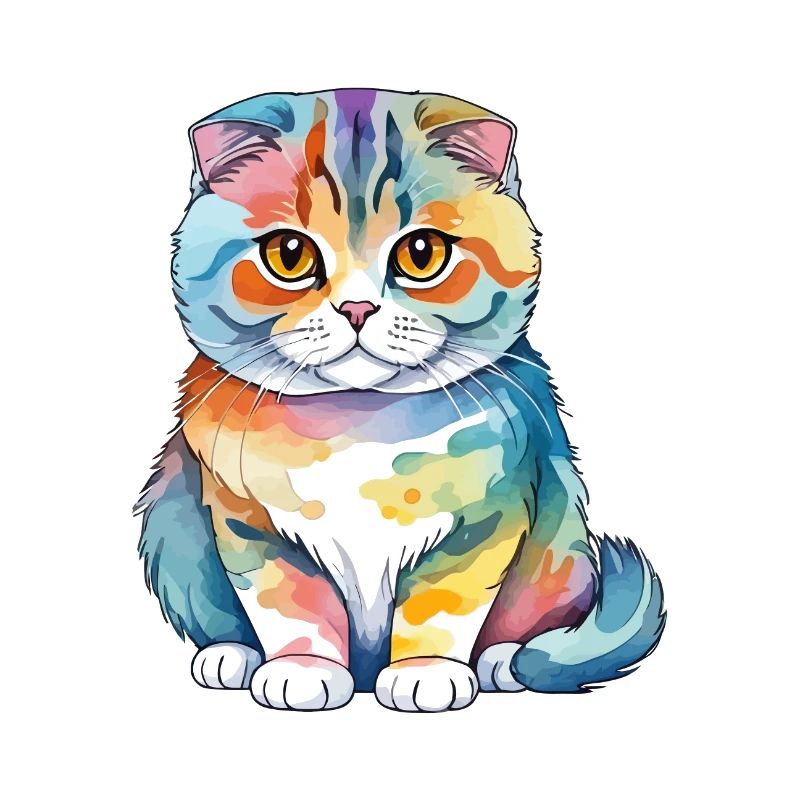 Scottish Fold Scottish Fold-Eared Cat