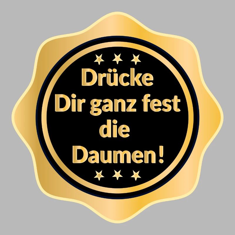 Motivation Drücke dir die Daumen