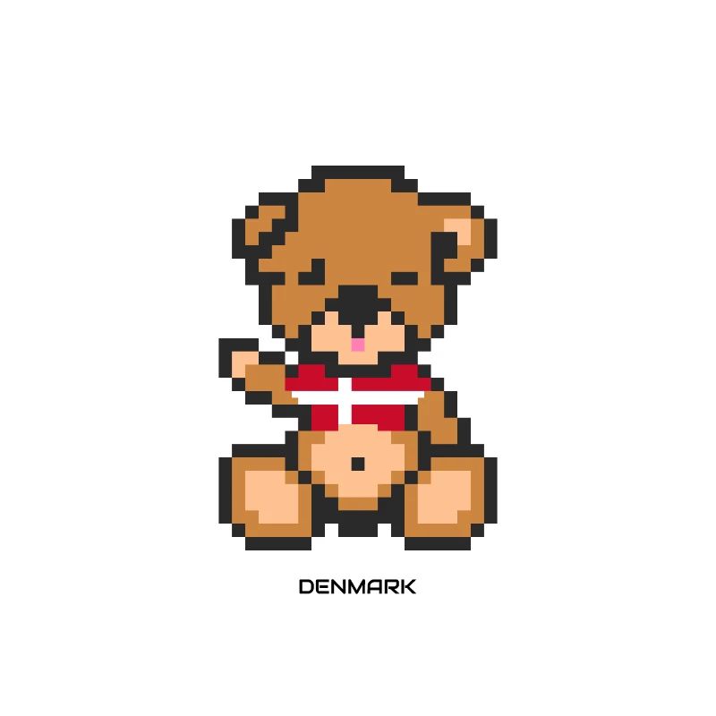 Pixel Bär Dänemark