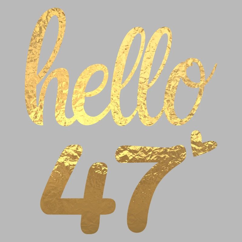 Hello 47 doré