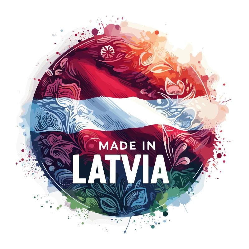 Made in Lettland Geschenk