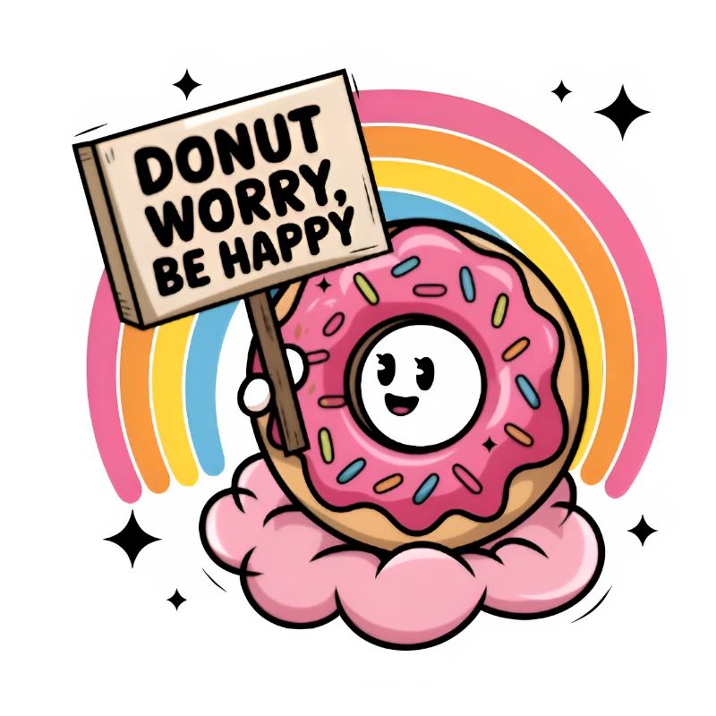 Donut-Sorge, sei glücklich