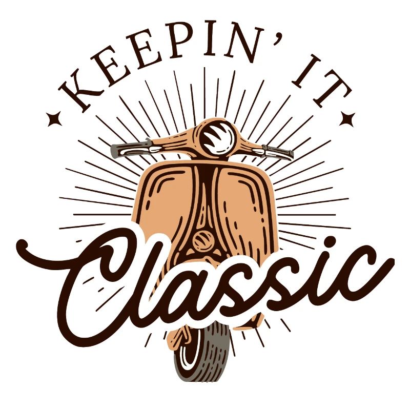 Keepin' It Classic - Look de scooter vintage