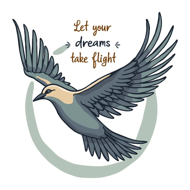 Let Your Dreams Take Flight Seagull Bird