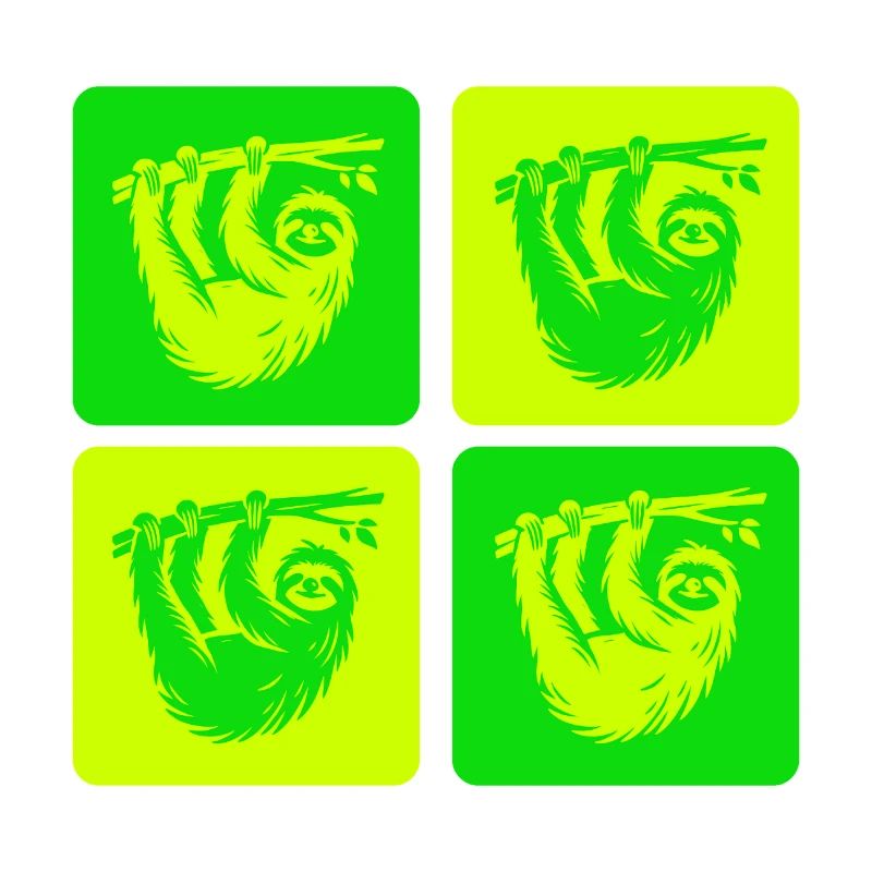 Relaxed sloth – take it easy