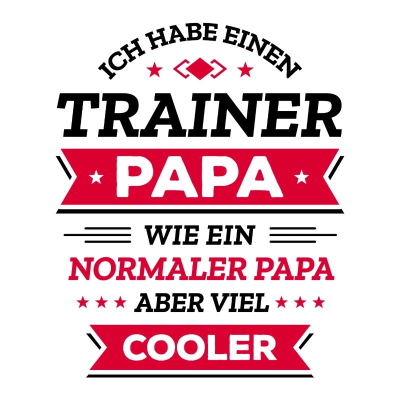 COOLER TRAINER PAPA VATERTAG GEBURTSTAG
