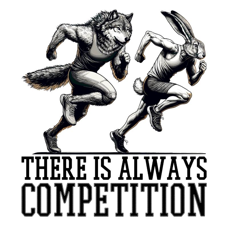 Competition Hare and Wolf Competition Gift