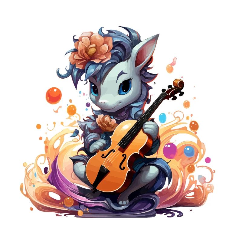 Melancholic Strings Einhorn