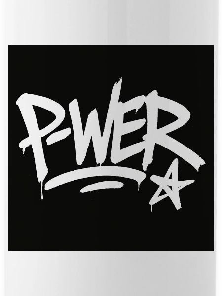 Graffiti-Stil Power-Text-Design