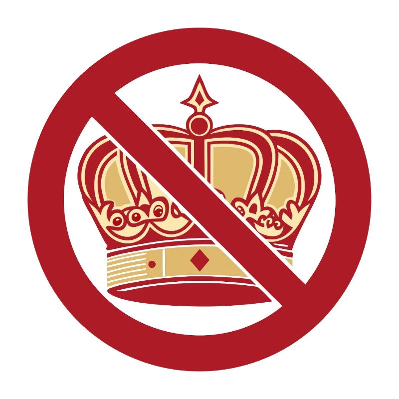 Pas de rois Pas de rois avec une couronne royale