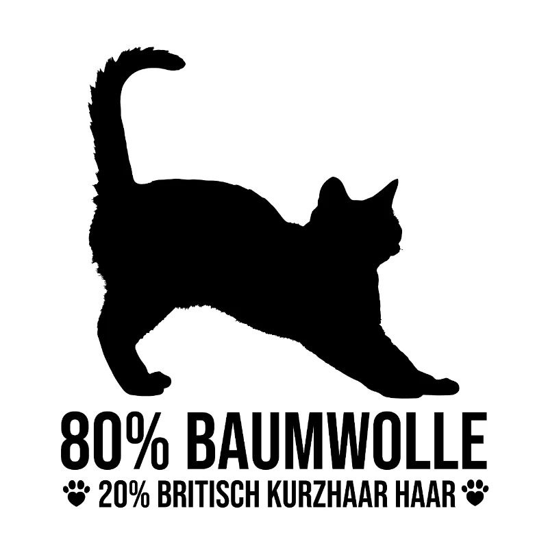 Britisch Kurzhaar Katze Lustig Spruch BKH Geschenk