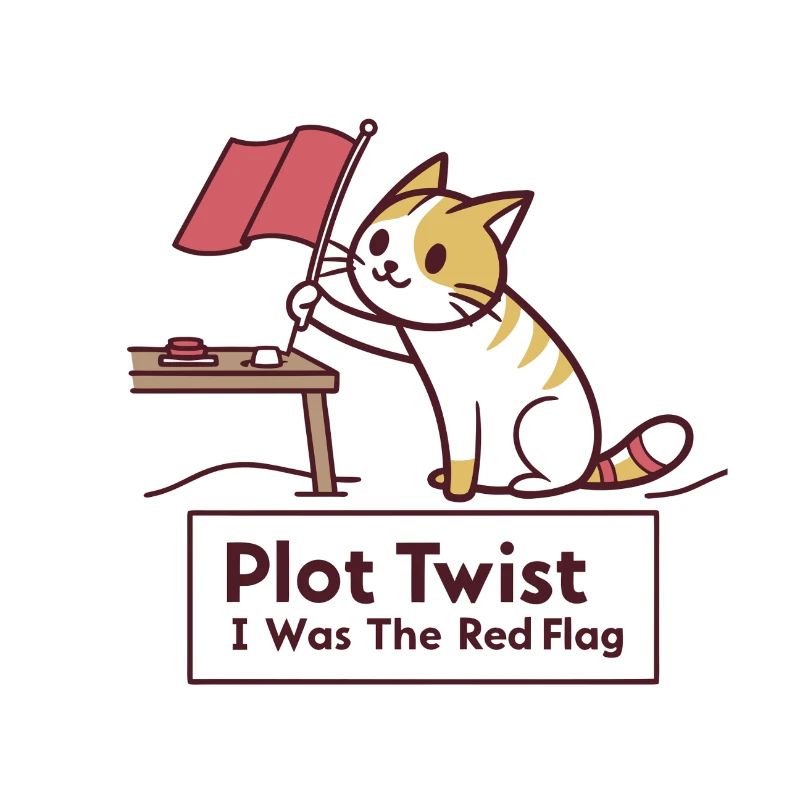 Plot Twist: I am the Red Flag