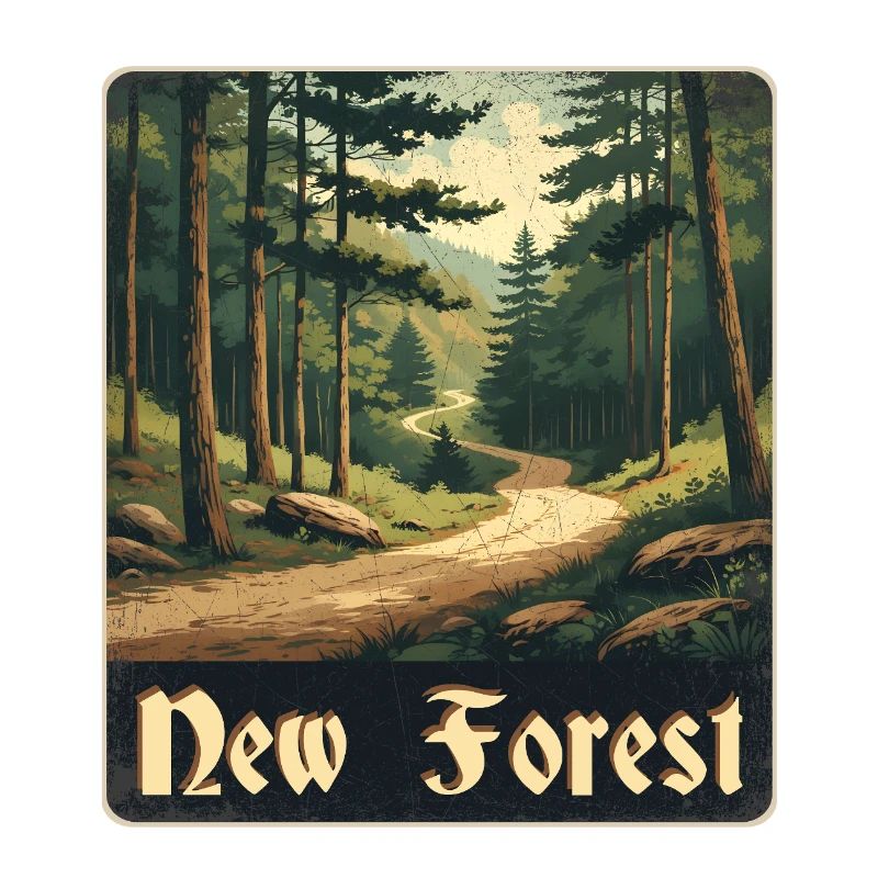 Sentier forestier de la Nouvelle Forêt