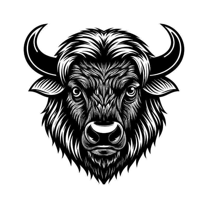 Tête de bison