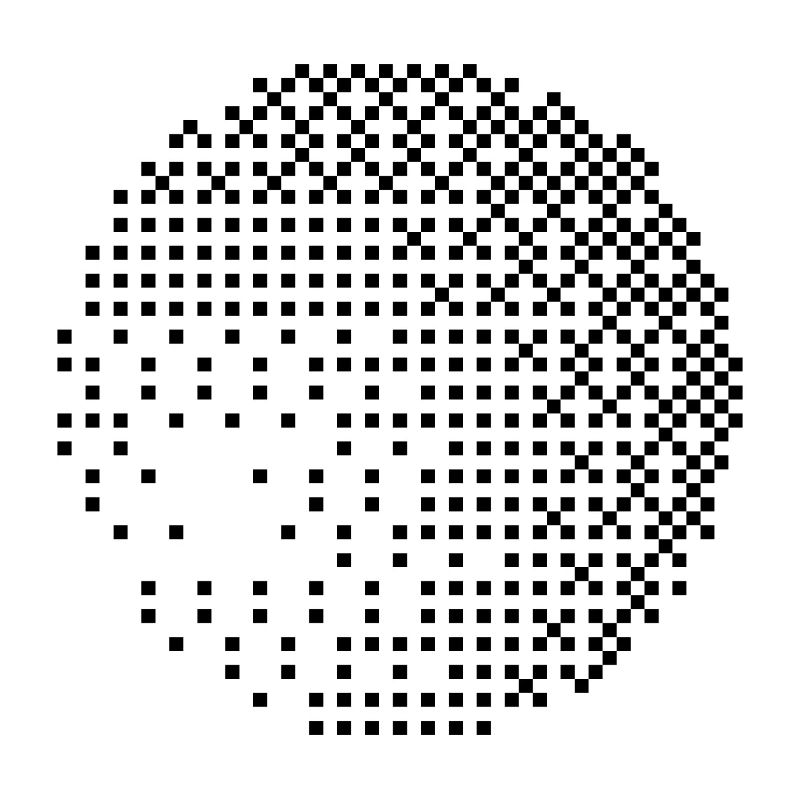 Conception en cercle à partir des points