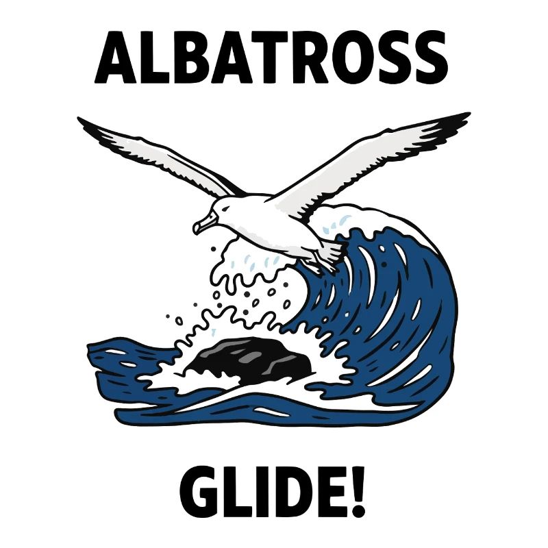 Albatros, Heuler, Seegleit-Albatros