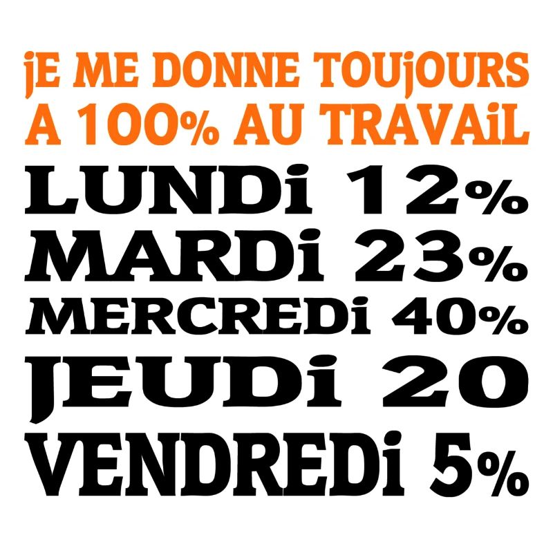 100% at work