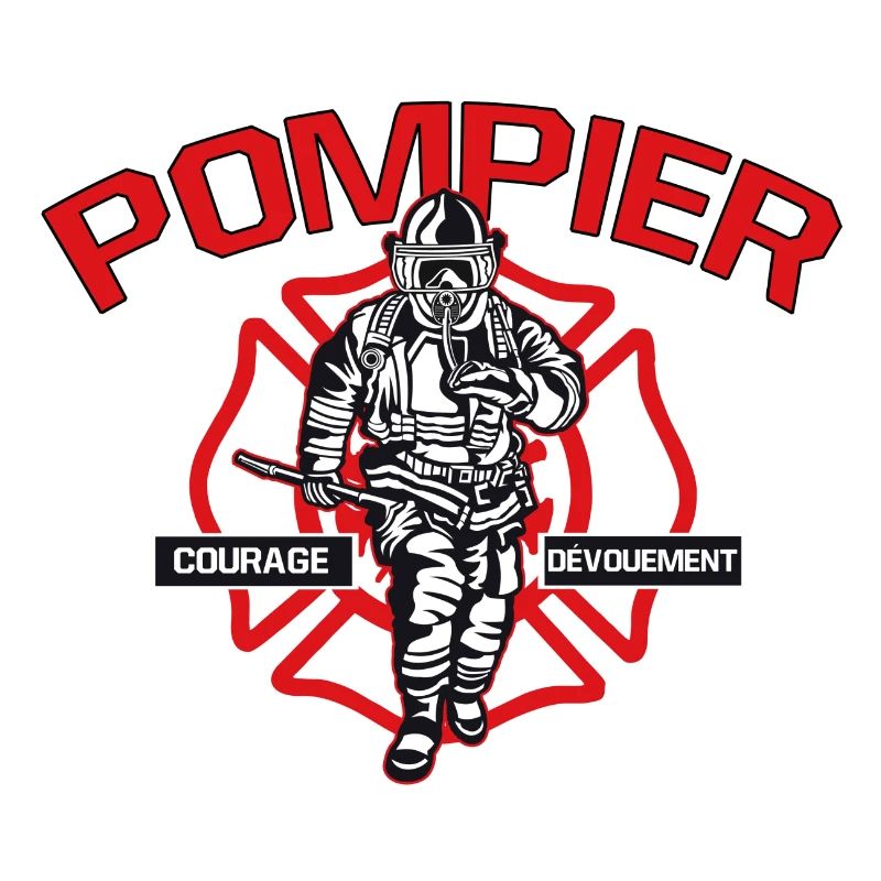 POMPIER courage dévouement