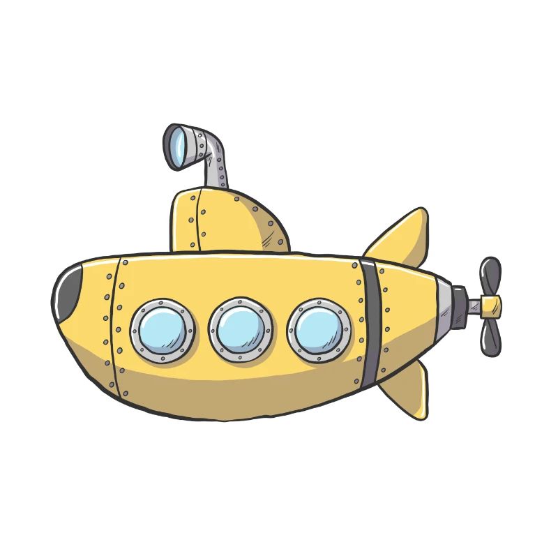 Sous-marin jaune